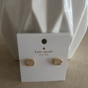 Kate Spade Gold Spade Stud Earrings